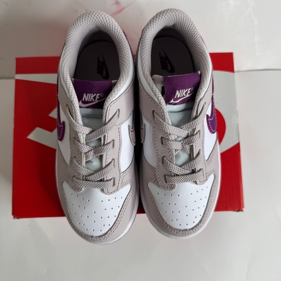 Nike Dunk Low TDE Platinum Violet White Size 10c - Picture 4 of 7